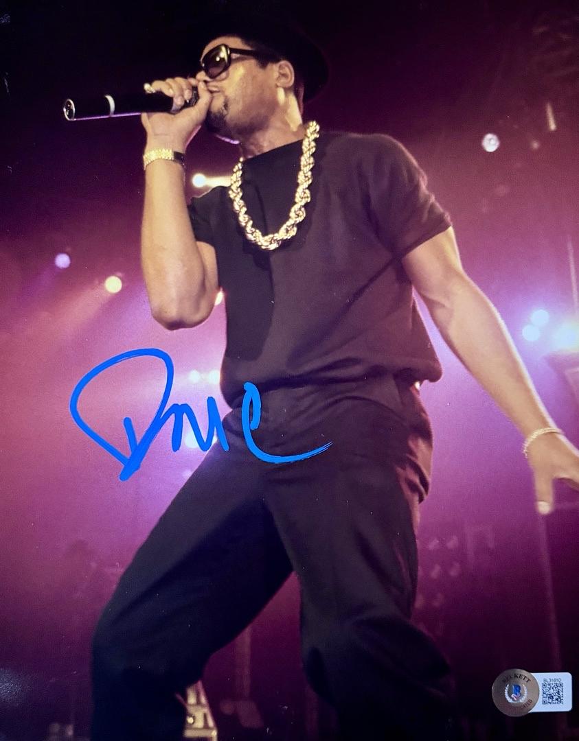 Daryl McDaniels (RUN DMC) signed 8x10 - Beckett COA